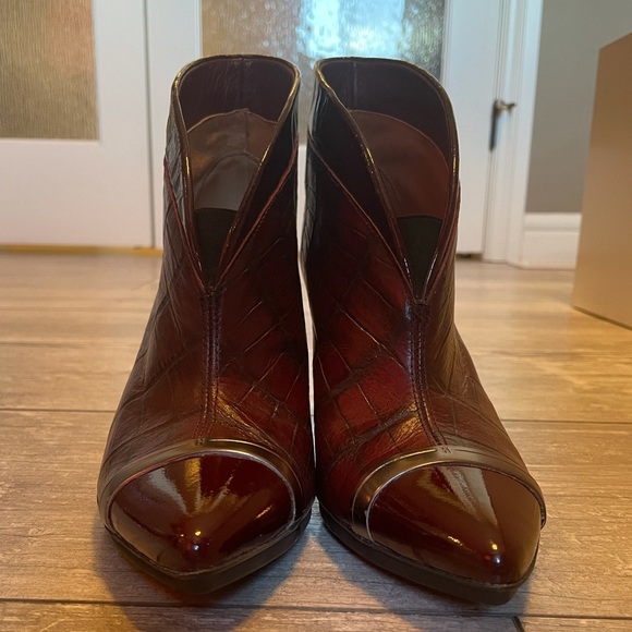 Hispanitas Leather Ankle Boots size 7-7.5 - Picture 3 of 8